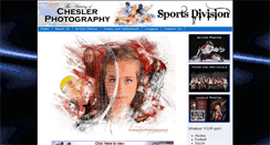 Desktop Screenshot of cheslerphotosports.com